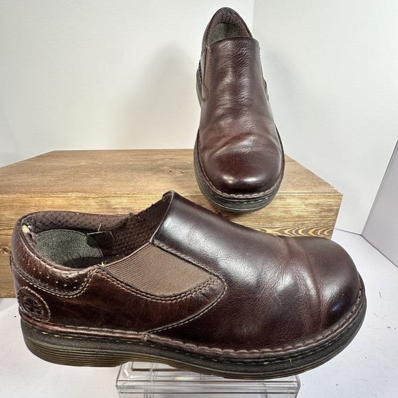 Dr Martens Orson Slip On Loafers Mens SZ 10 Leather Comfort Casual Lug Sole Boot